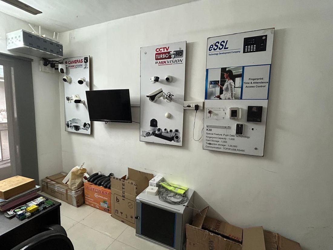 Loxit Security System office and product display