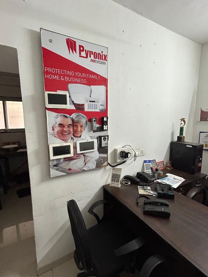 Loxit Security System office and product display